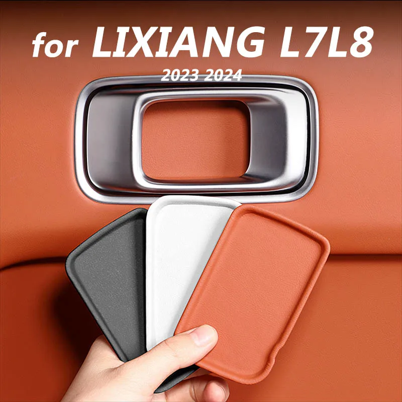 

Аксессуары для украшения интерьера автомобиля, наклейка на внутреннюю дверь чаши, защитная дверная ручка от царапин для LIXIANG L9 L8 L7 2023 2024