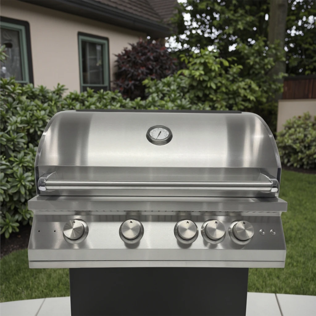 Heavy-Duty Stainless Steel Multifunctional Outdoor Kitchen Equipment Built-in Propane Gas BBQ Grill Infrared Burner