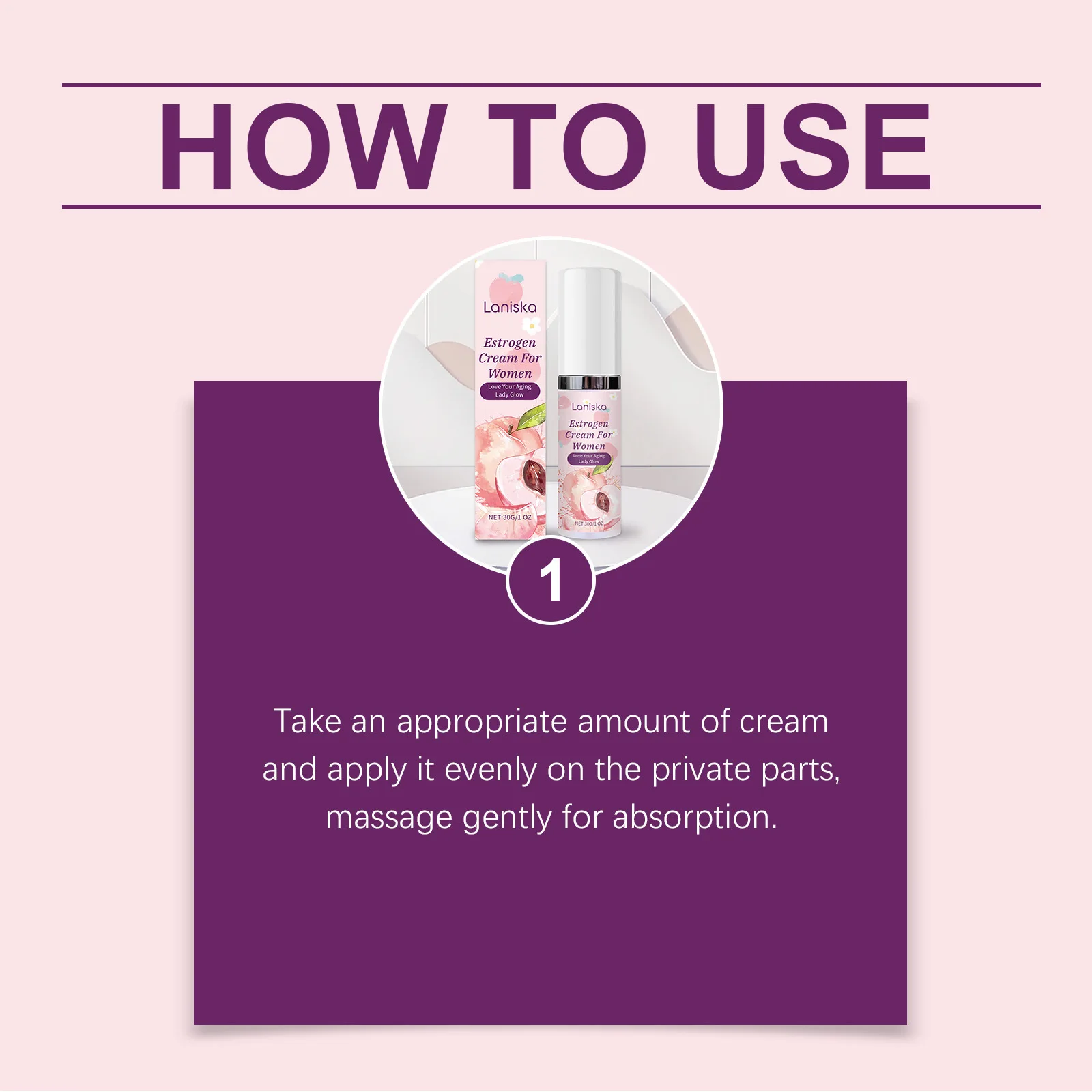 

Estrogen Relief Care Cream Vaginitis Relief Women Menopause Balancing Reducing Fatigue Balancing Hormone Levels Relieve Massage