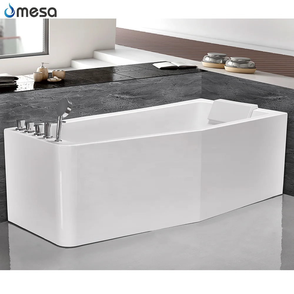Corner Neo Angle 2 Person Massage Jetted Bathtubs With Two Dimensions For Small Spaces
