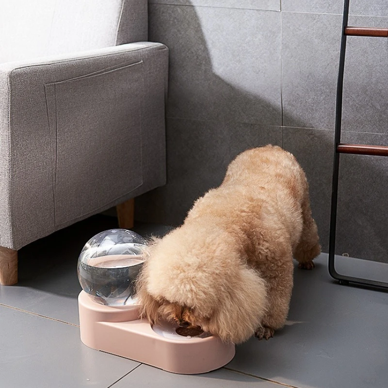

Автоматическая миска для питья Love Pet, влагостойкая миска для кошек, миска для собак, многофункциональная миска двойного назначения для питья и кормления