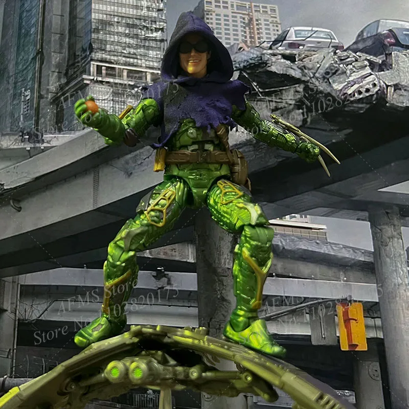 1/12 Scale Collectible Figure Damaged Hoodie Green Goblin Hero No Return Tops Fit 6inch Action Figure Model