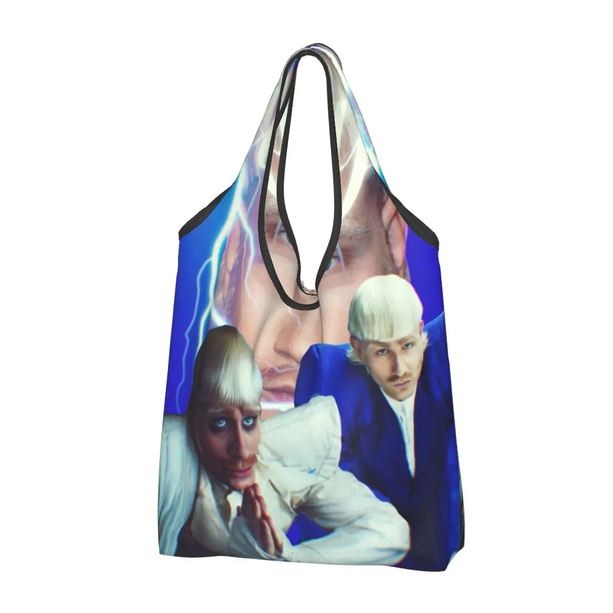 

Reusable Joost Klein Unity Album 2025 Shopping Bag for Groceries Foldable Grocery Bags Washable Large Tote Bags