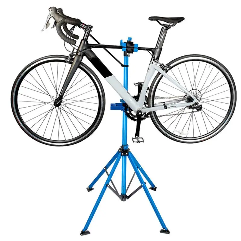 Mountainous Bicycle Repair Frame Fixed Workbench Bike Repair Rack Road Bicycle Parking Display Rack Foldable