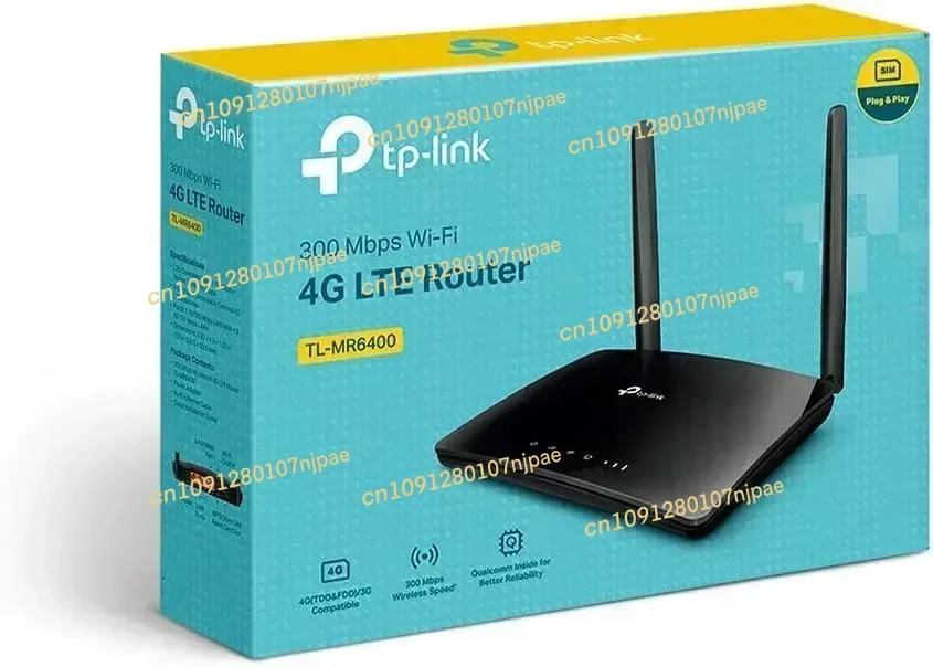 متوفر العلامة التجارية الجديدة Tp-link Archer MR6400 300Mbps واي فاي لاسلكي ثنائي النطاق 4G LTE جيجابت راوتر