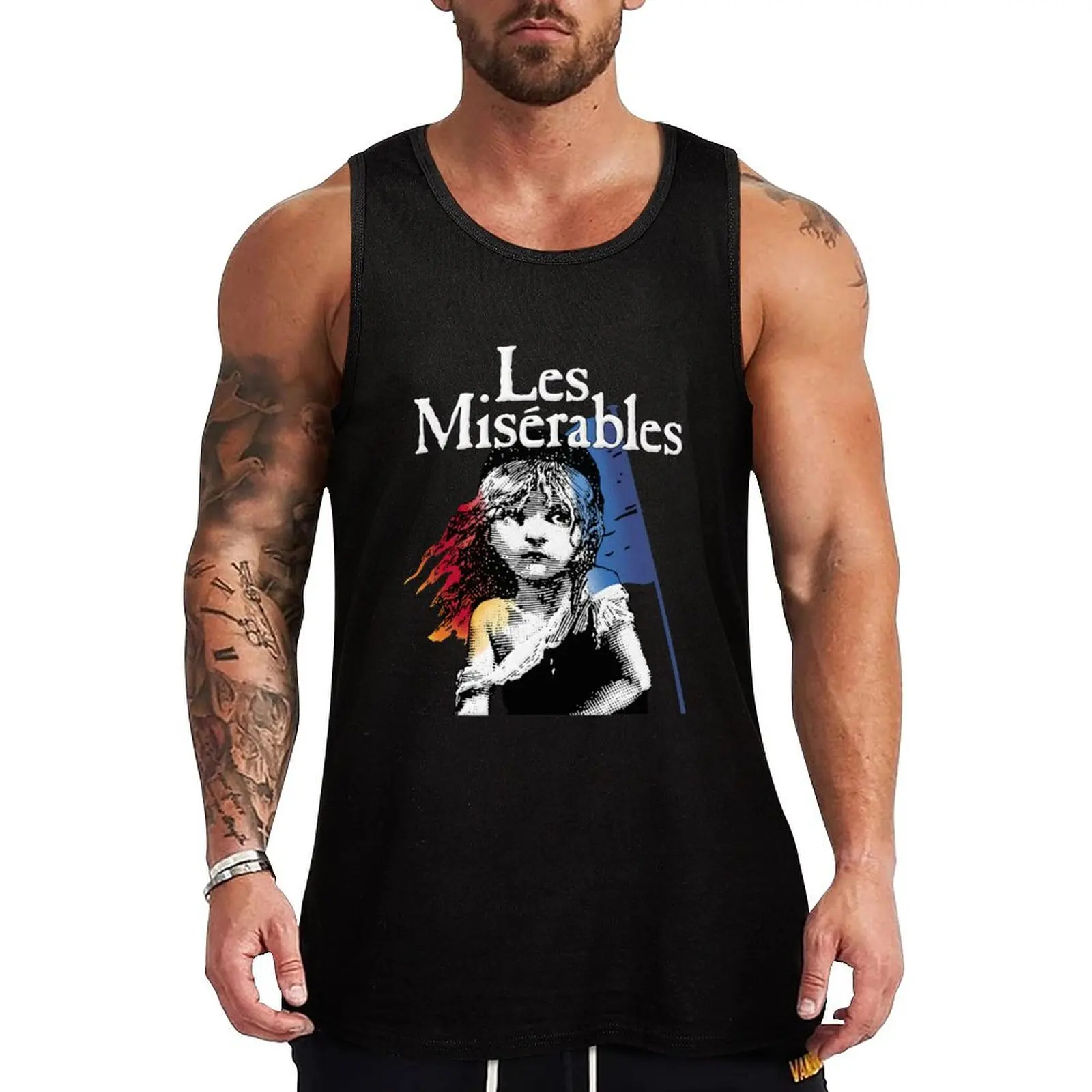 

Les Miserables - Les Misérables Essential Tank Top summer clothes man 2025 gym shirt man man sexycostume Gym wear