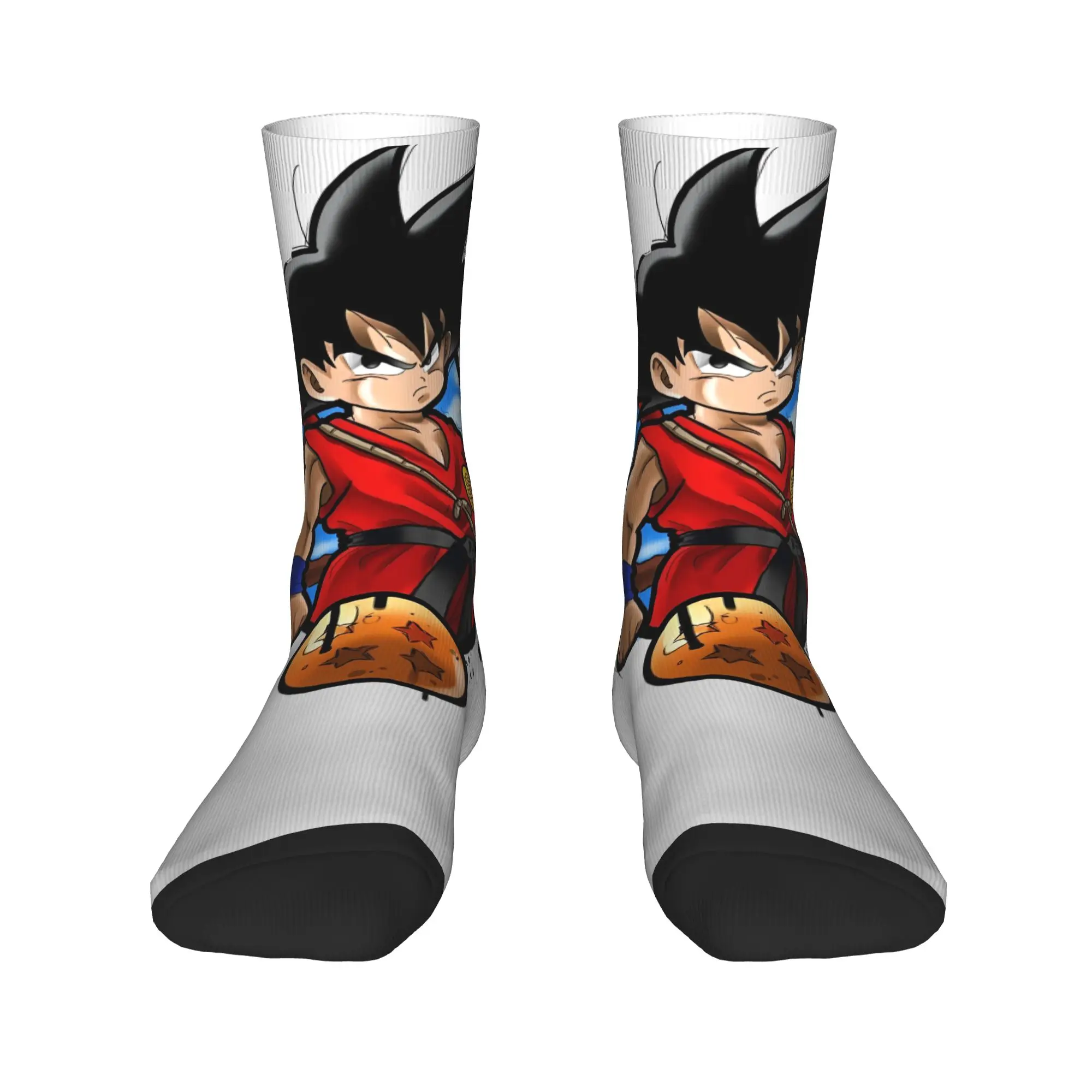 D-Dragon-Ball-L DragonBallZ Crew Socks for Women Men All Season  Cute Crew Socks Sweat Absorbing