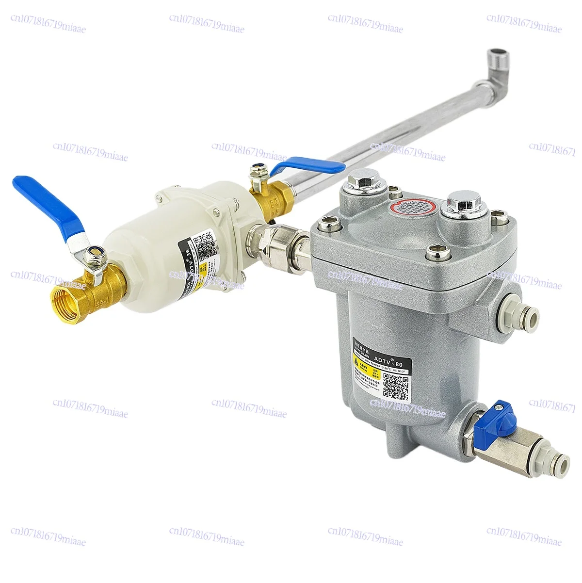 Air Compressor Air Storage Tank Automatic Drain, Pneumatic Trap DN15 Anti-blocking Maintenance-free Drain Valve