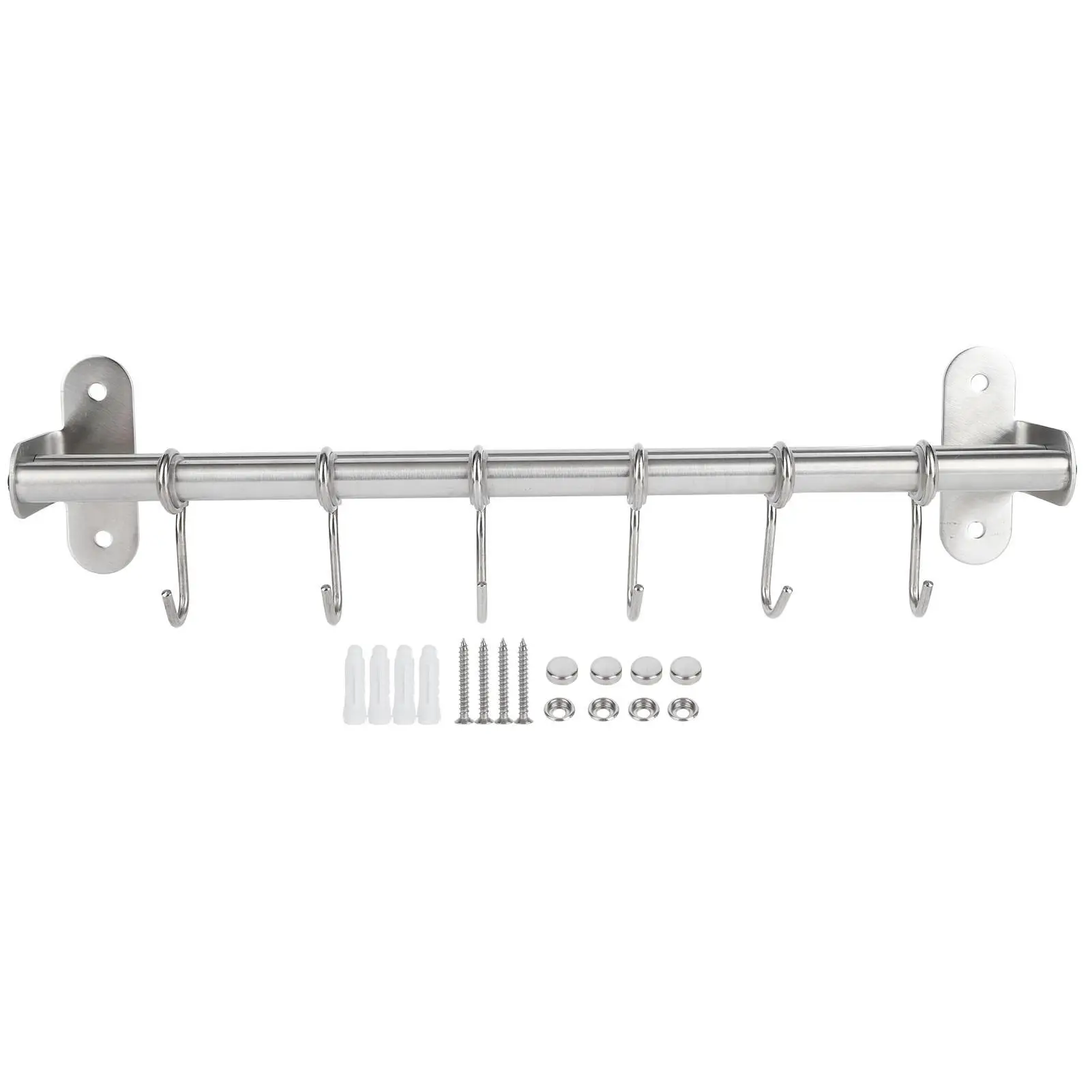 Wall-Mounted Kitchen Storage Shelves | Pot Lid Rack & Utensil Hanger Hooks | Space-Saving Gadgets