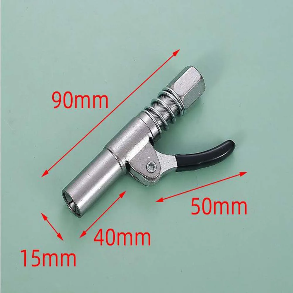 NEW Car Grease Coupler Heavy-Duty Quick Release Grease Gun Coupler NPTI/8 10000PSI Two Press Easy to Push Accessories Repair Too