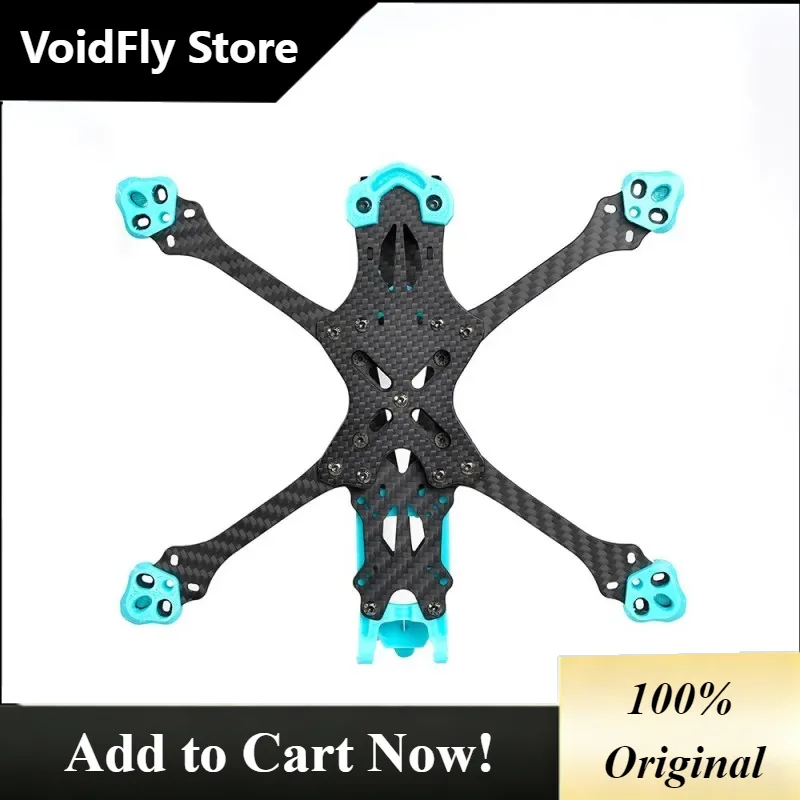 VoidFly Foxeer MEGA 5 Inch O3 Carbon Fiber Frame For RC FPV Drone Racing Quadcopter DIY Aircraft Model Accessories
