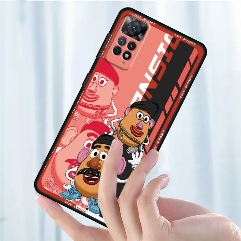 Steek Lilo Thumper Mrs. Aardappel Hoofd Telefoonhoesje Voor Redmi Note 11 13 11 Pro Plus 12 10 12S 8 9 9c 12c 10c 9a Zachte Siliconen