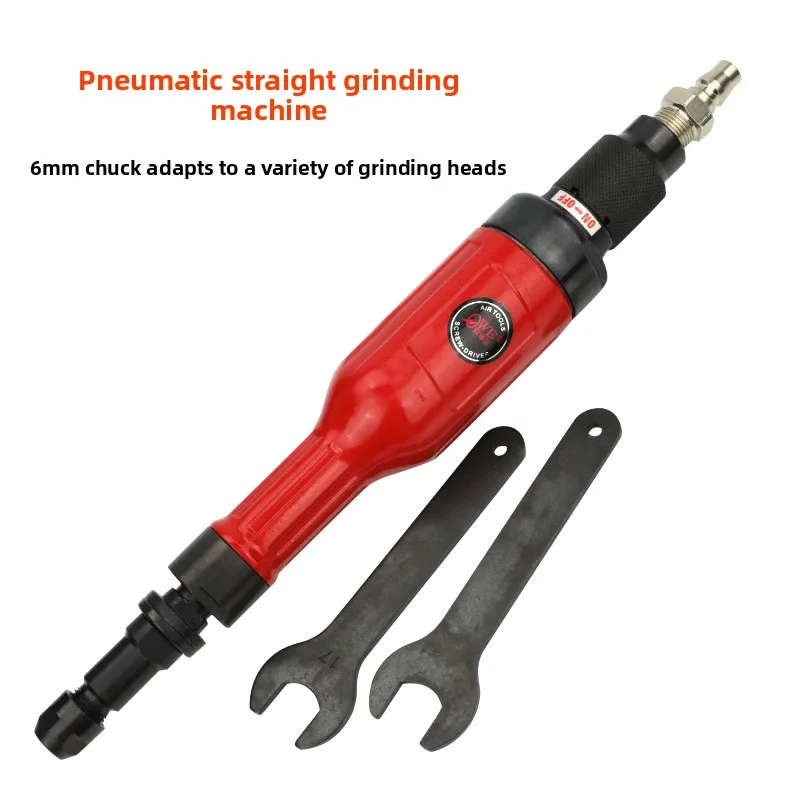 Ouwei Owe-6R Pneumatic Straight Grinder, Engraving Machine, Air Grinder, Polishing Machine 6mm
