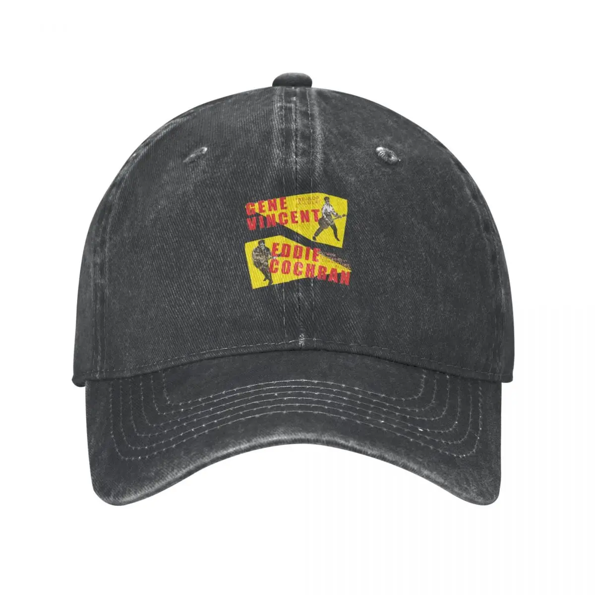 Eddie Cochran Gene Vincent Cowboy Hat Christmas Hat Sports Cap For Girls Men's