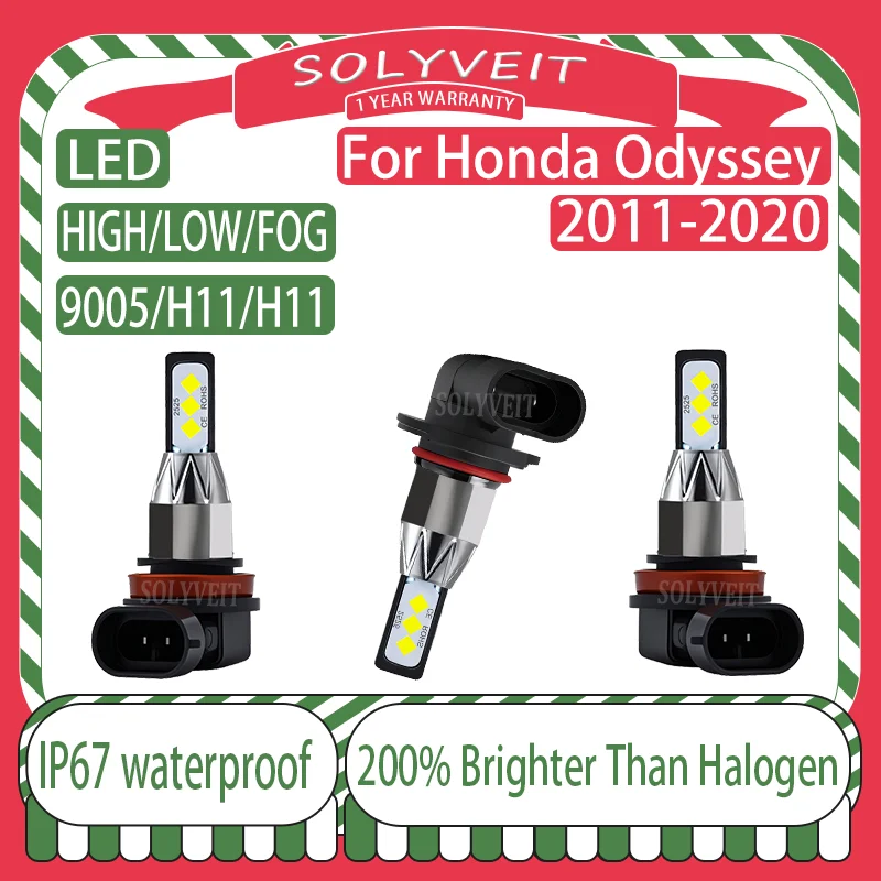 

Energy Efficient Dustproof durable 9005 H11 H11 LED Headlight foglight For Honda Odyssey 2011 2012 2013 2014 2015 2016 2017-2020