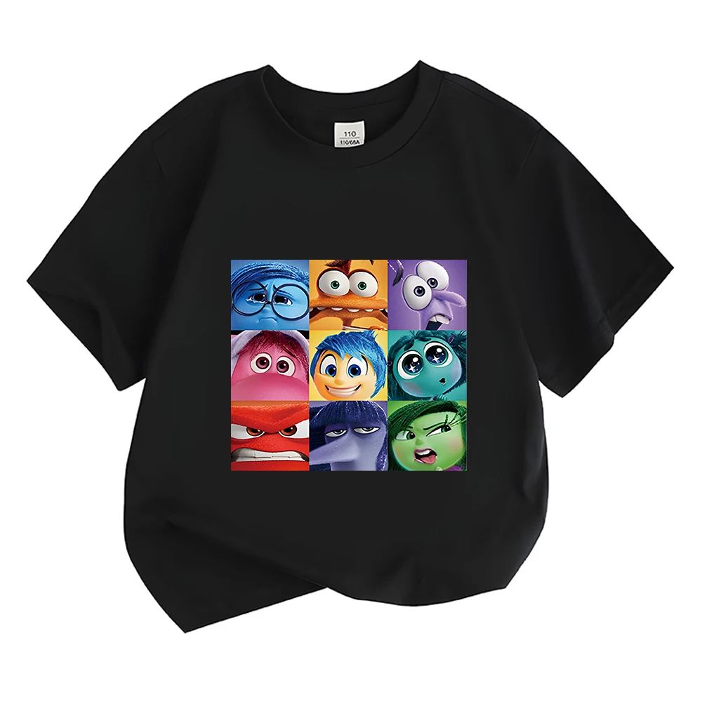 Binnenkanten Uit 2 Anime Kinderkleding Schattig Katoenen T-Shirt Casual Zomer T-Shirts Met Korte Mouwen Print Tops Y 2K Een Stuk Jongenskleding