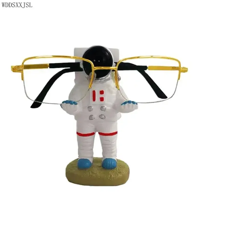 

Storage rack Creative Cartoon Colorful Astronaut Sculpture Glasses Stand Resin Crafts Home Decoration Glasses Display Stand