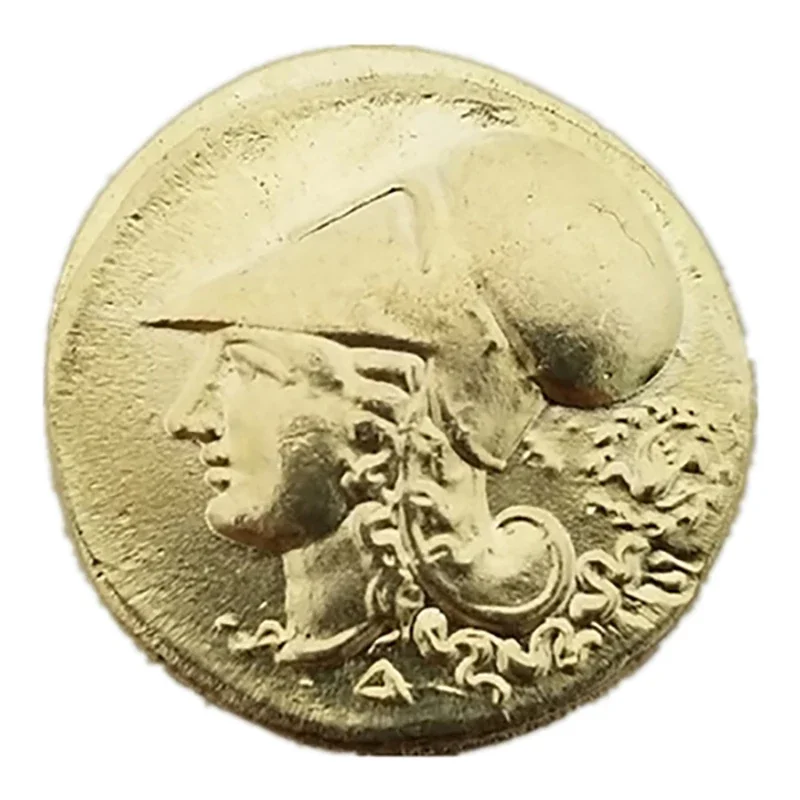Copia de moneda antigua de 1 piezas, Pegaso dorado, monedas conmemorativas de estilo antiguo, réplica coleccionable de Metal, hermoso regalo