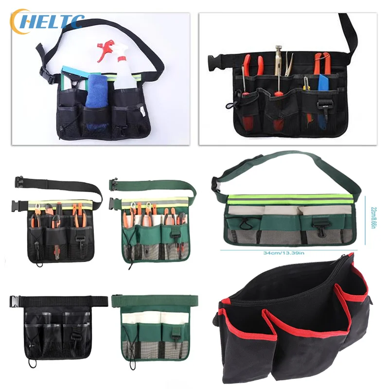

1 шт., поясная сумка для инструментов, поясной карман, сумка для хранения ручных инструментов на открытом воздухе, сумки для инструментов, сумка для электрика, садовых инструментов, карманная сумка