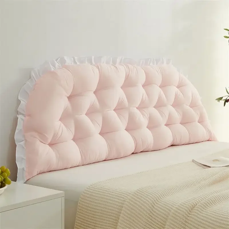 Dormitory Bedside Pillow Bandage Easy Fixation Bed Back Cushions Waist Protection Soft Backrest Breathable Delicate Cozy Cushion