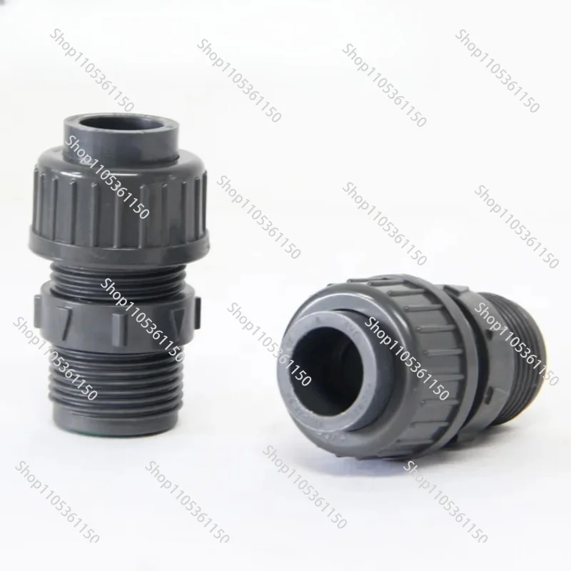 1 pcs Measurement pu-mp one-way valve, plastic PVC inlet and outlet, Milton Roy dosing metering accessories, check DN15