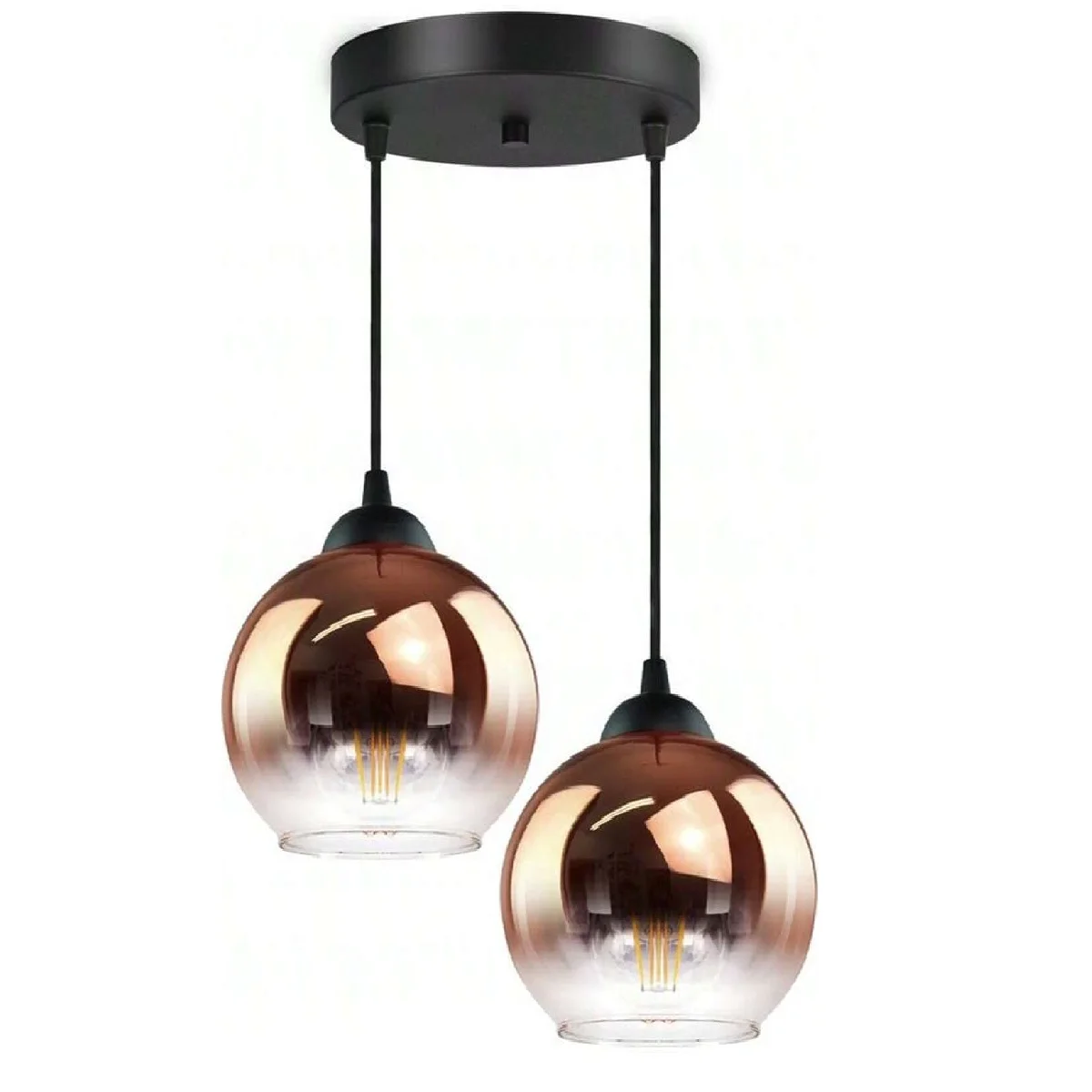 Nordic Moderne Eenvoudige Eetkamer Woonkamer Hanglampen Kroonluchter Cafe Bar Bar 1-5 Heads Glazen Hanglamp E27