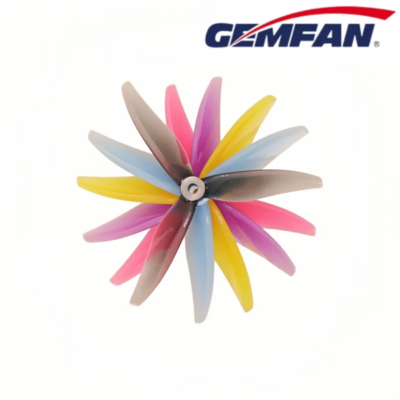24pcs/12 pairs Gemfan 5129 5inch 3 Blade/Tri-Blade Propeller Props FPV Brushless motor FPV Props For RC FPV Racing Drone