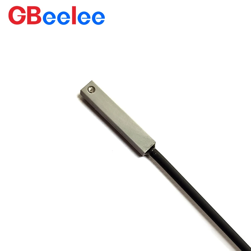 50PCS Saklar Reed Magnetik Berkualitas Tinggi Tipe Dua Kawat Lampu Merah Sensor Saklar Proximity Silinder Untuk Peralatan Mekanik