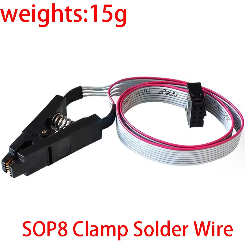 Test Clip SOP8 8-pin BIOS Clip Wide/Narrow 8-pin Universal Clip Adapter Clip Burn-in Chip Clip