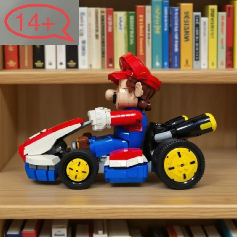 MOC 2025 جديد 72037 الطوب القياسية كارت لعبة كلاسيكية سباق السيارات مدينة الإبداعية الجمعية التعليم مجموعة للأطفال الكبار دمى هدايا #1