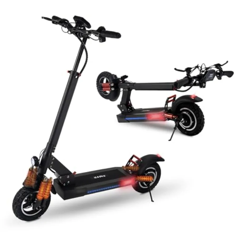 

Adult electric scooter with 350W/800W motor, 15/22/34-mile range, 8.5/10-inch tires, folding design, dual suspension, off-road