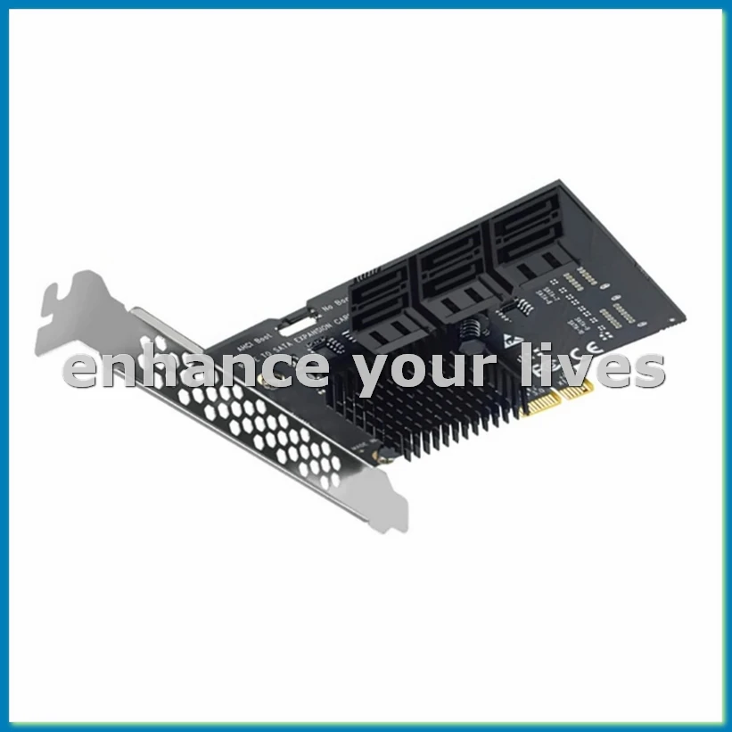

Карта расширения PCI-E SATA 6 Гбит/с PCI-E X1/X4/X8/X16 к SATA3.0 6-портовый адаптер SATA3.0 для настольного компьютера-VVNB