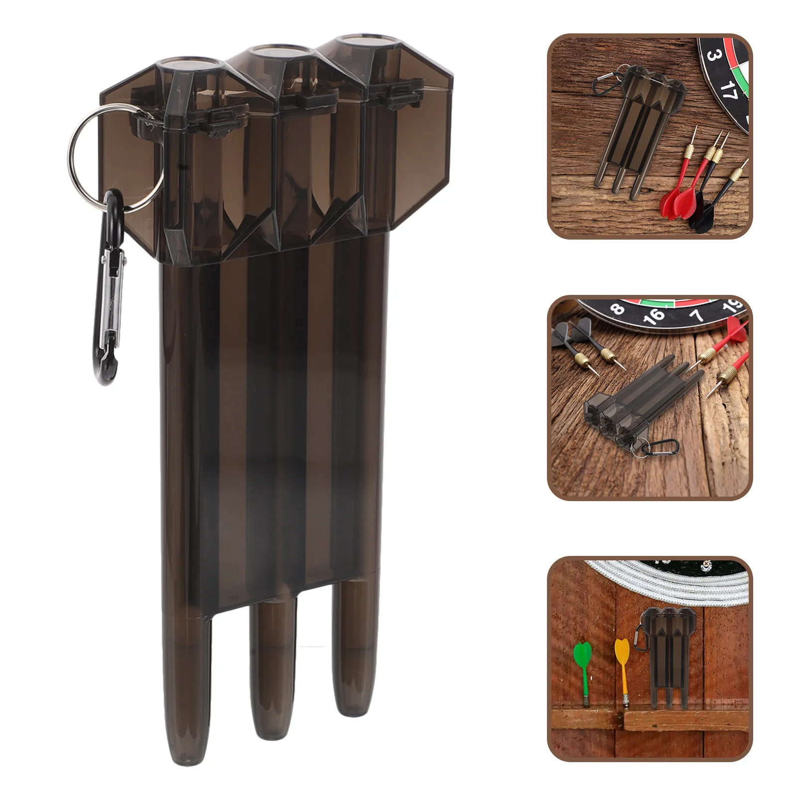 

Nylon Flights Case With Lock Buckle Portable Flights Storage Box Flights Carrying Case Tips And Shafts Holder For Steel And Soft