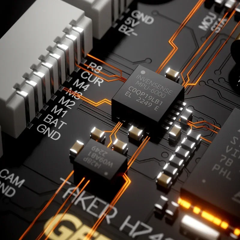 GEPRC TAKER H743 BT 32비트 스택 - 50A GEP-BL32 4IN1 ESC (96K), 듀얼 자이로, 기압계, 데이터 기록 기능이 있는 FPV 시스템용