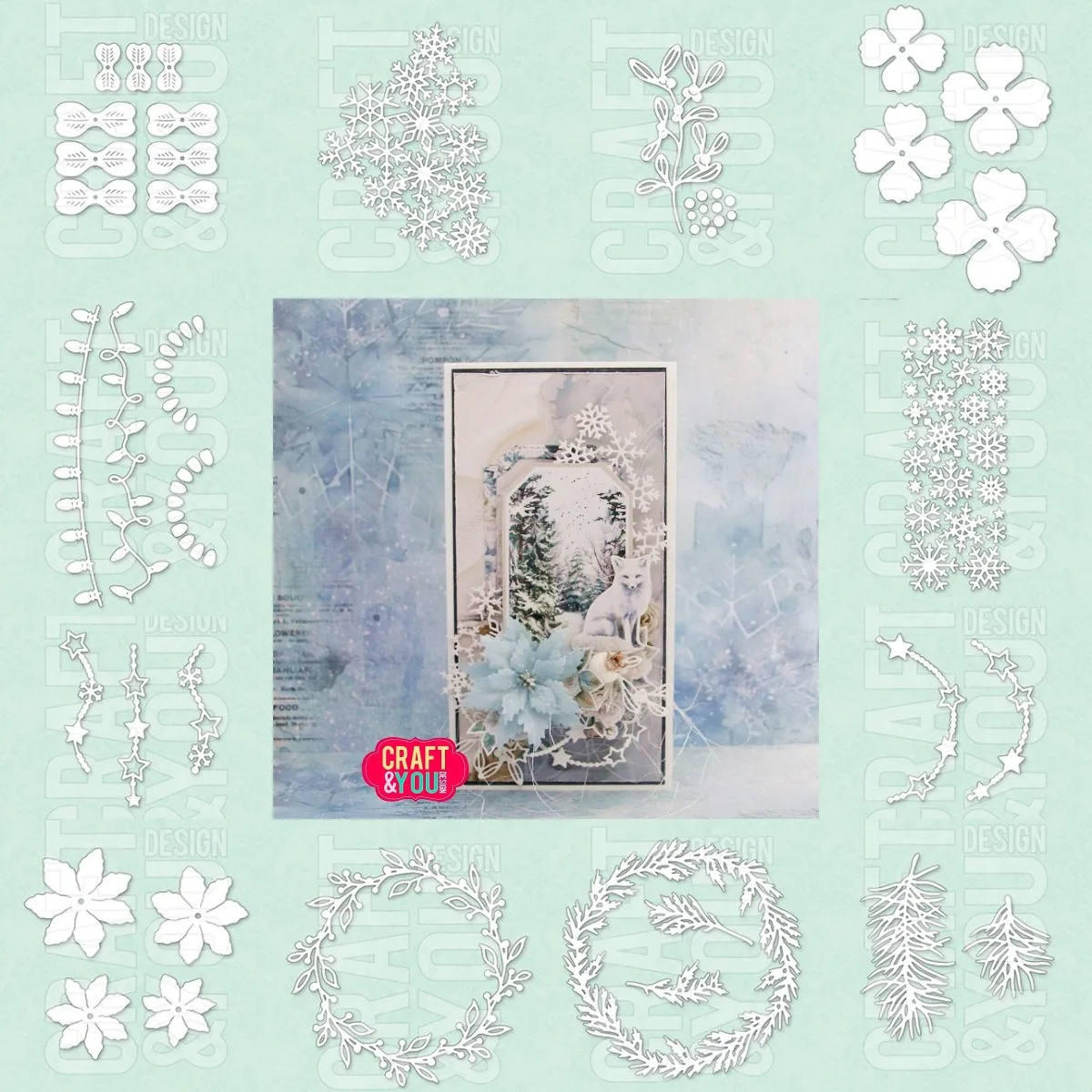 Garland Snowflake 2024 October New Metal Cutting Dies For Scrapbooking Paper Craft Handmade Card Album