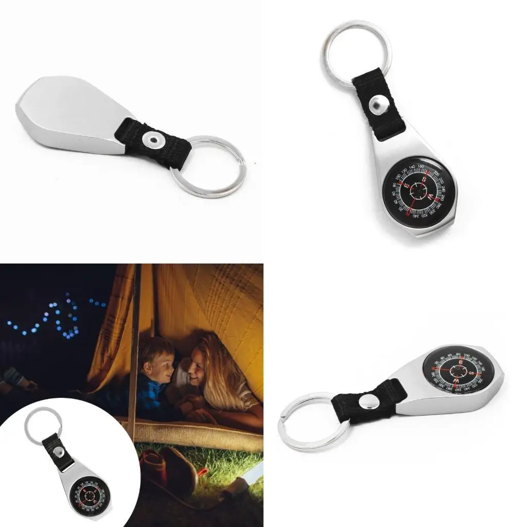 

R6FE High Sensitivity Compasses Clear Scale Teaching Compasses Travel Gears Compasses for Outdoor Enthusiasts