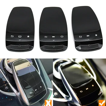 وحدة التحكم في السيارة وسائط التحكم الماوس لوحة اللمس التبديل غطاء التحكم لمرسيدس بنز C E GLC GLS GLE S Class W205 W253 W166 W222 W213