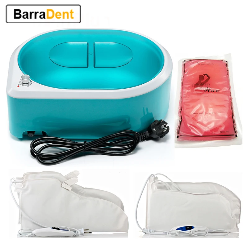 

3L Quick Heating Paraffin Wax Machine Paraffin Bath Spa With Electric Mitten Booties And 350g Paraffin Wax For Hand and Feet