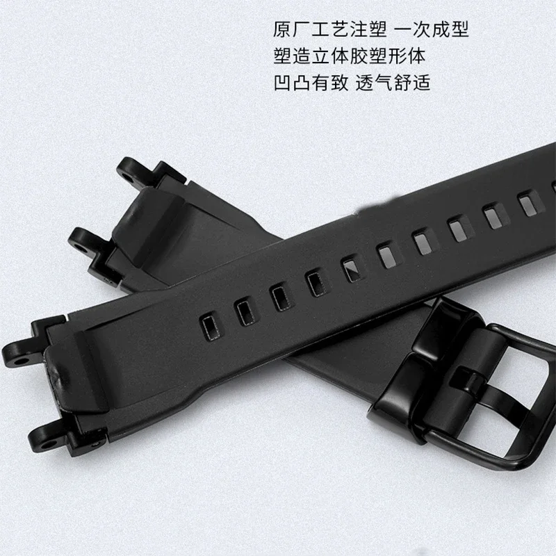 Watch Accessories Band Replacement FOR CASIO MTG-B1000 G1000 Watch Strap Solid Steel Linker Rubber Silicone Pin Buckle Bracelet