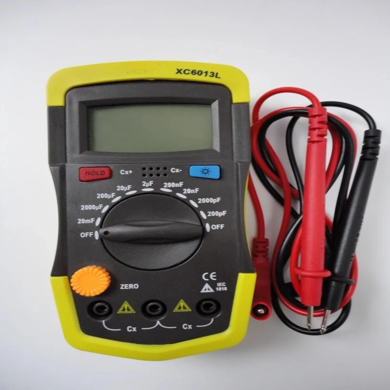Mini Digital Capacitance Meter, XC6013L, Digital Multimeter