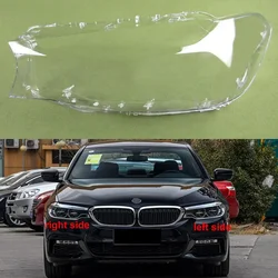 For BMW 5 Series G30 G38 520 523 525 528 530 2017-2020 Headlights Shell Transparent Cover Lampshade Headlamp Housing Plexiglass