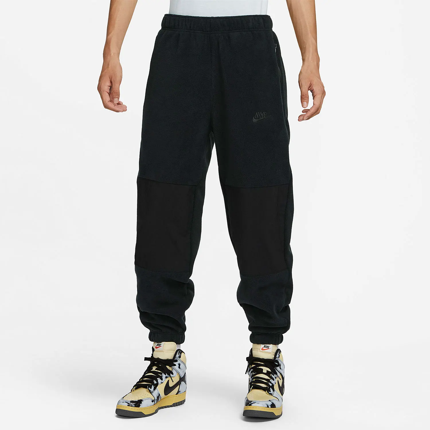 

Оригинальные зимние новые мужские простые теплые спортивные брюки Nike FB8385-010