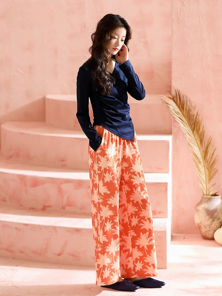 pure-cotton-spwear-women's-spring-autumn-long-sve-home-clothes-faionable-high-end-feeling-can-be-worn-outside-set