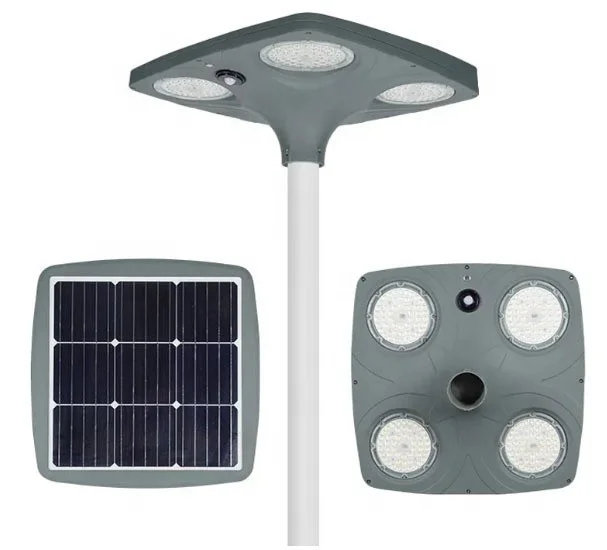 

UFO Solar Street Light with Die-cast Aluminum Housing 60w Human Sensing Garden Villa square LED Landscape Light