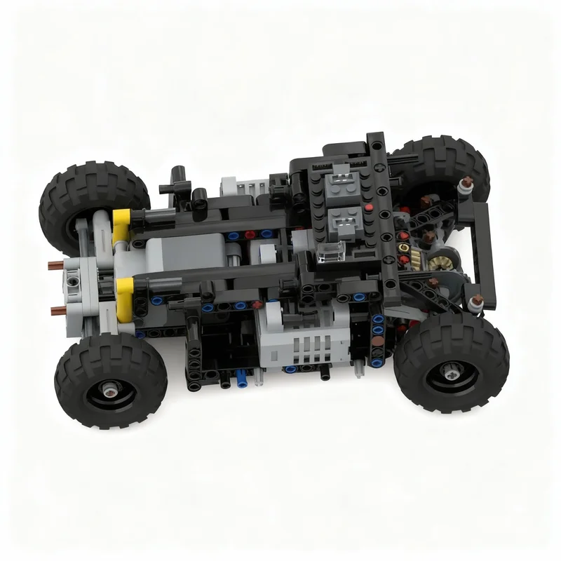 557pcs MOC Mini Trophy Truck Technical Model Building Blocks Construction Toy Idea Education Christmas Gifts Brick Birthday