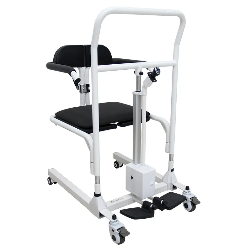 

Электрическое гидравлическое кресло-подъемник ZW382D для перемещения пациентов, туалетное кресло-коляска для душа, для людей с ограниченными возможностями, грузоподъемность 120 кг, современное решение для безопасности в ванной комнате