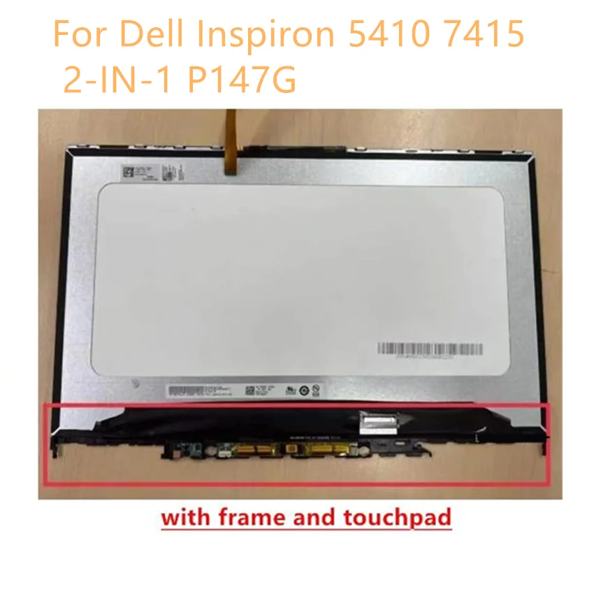 

14" FHD For Dell Inspiron 5410 7415 2-IN-1 P147G P147G001 P147G002 LCD Touch Screen Digitizer Replacement Assembly replacement