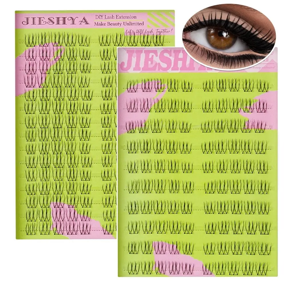 New Soft Fluffy False Eyelashes Look Large Natural Lashes Capacity Makeup Eyelash Cluster DIY Eyelash Extensions Gifts