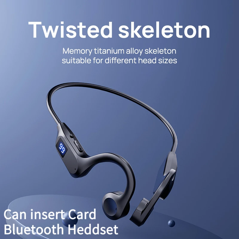 Wireless Sports Bluetooth Earphones X7 Non-in-ear Air Conduction Headset With Microphone Universal Neck-Hanging Earbuds