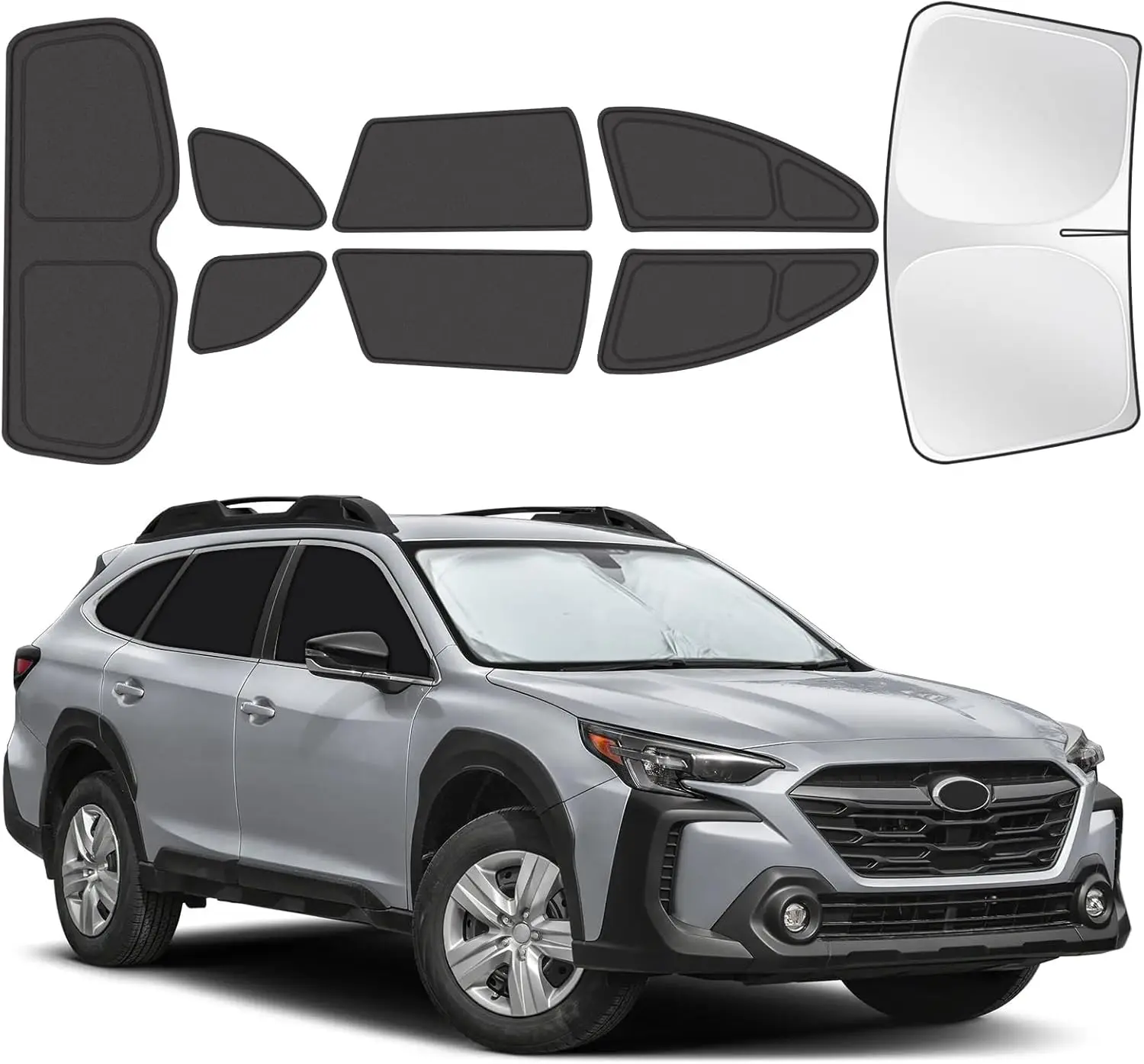 

Изготовленные на заказ солнцезащитные козырьки для Subaru Outback 2020-2025, полные оконные чехлы с защитой от ультрафиолета и конфиденциальности